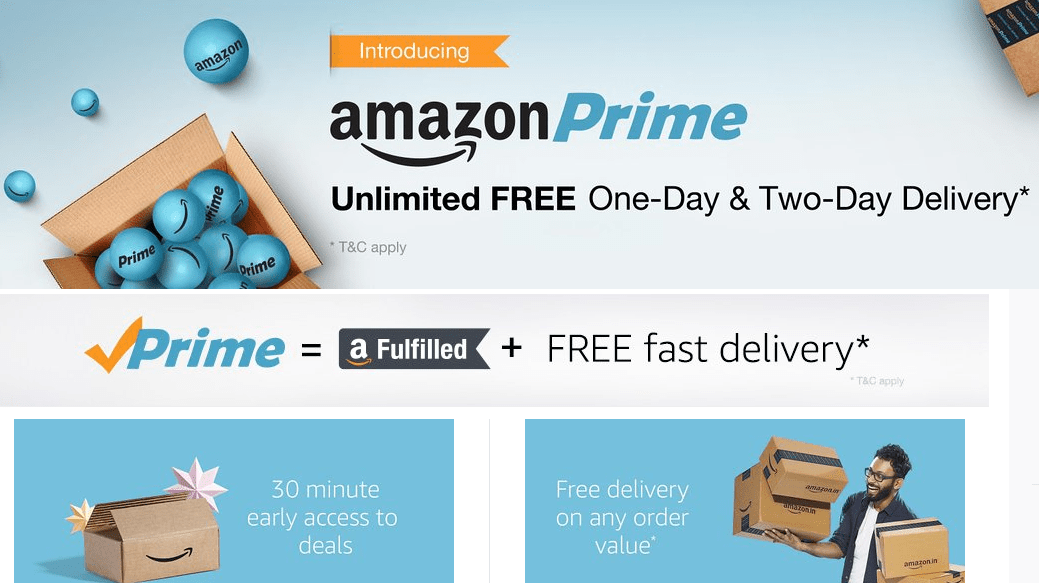 You are currently viewing Amazon Prime Services launched in India